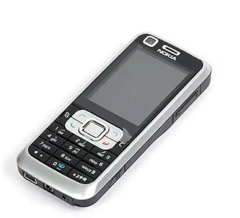 Nokia 6120 классический мобильный телефон Symbian Bluetooth FM разблокированный 6120 сотовый телефон - Цвет: Black