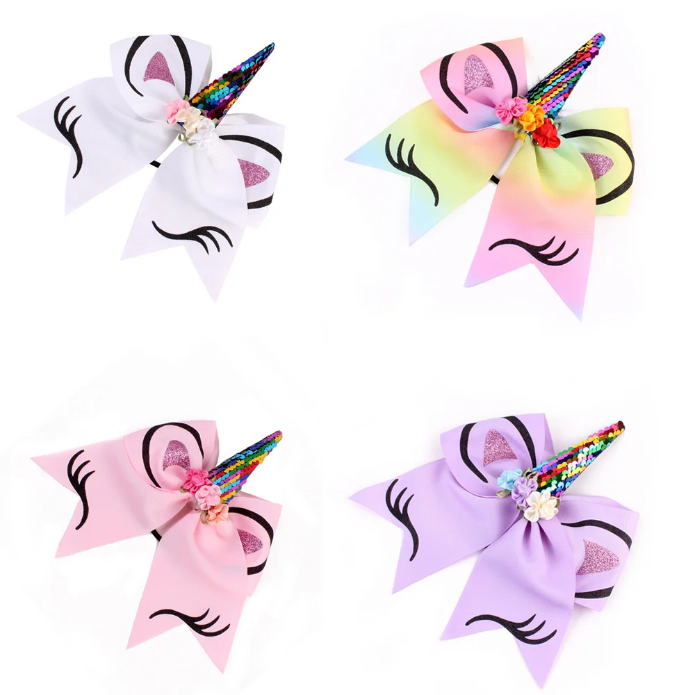 Kids Baby Girl Large Big Bowknot Hair Bows Infant Headband Hair Band Party Gift