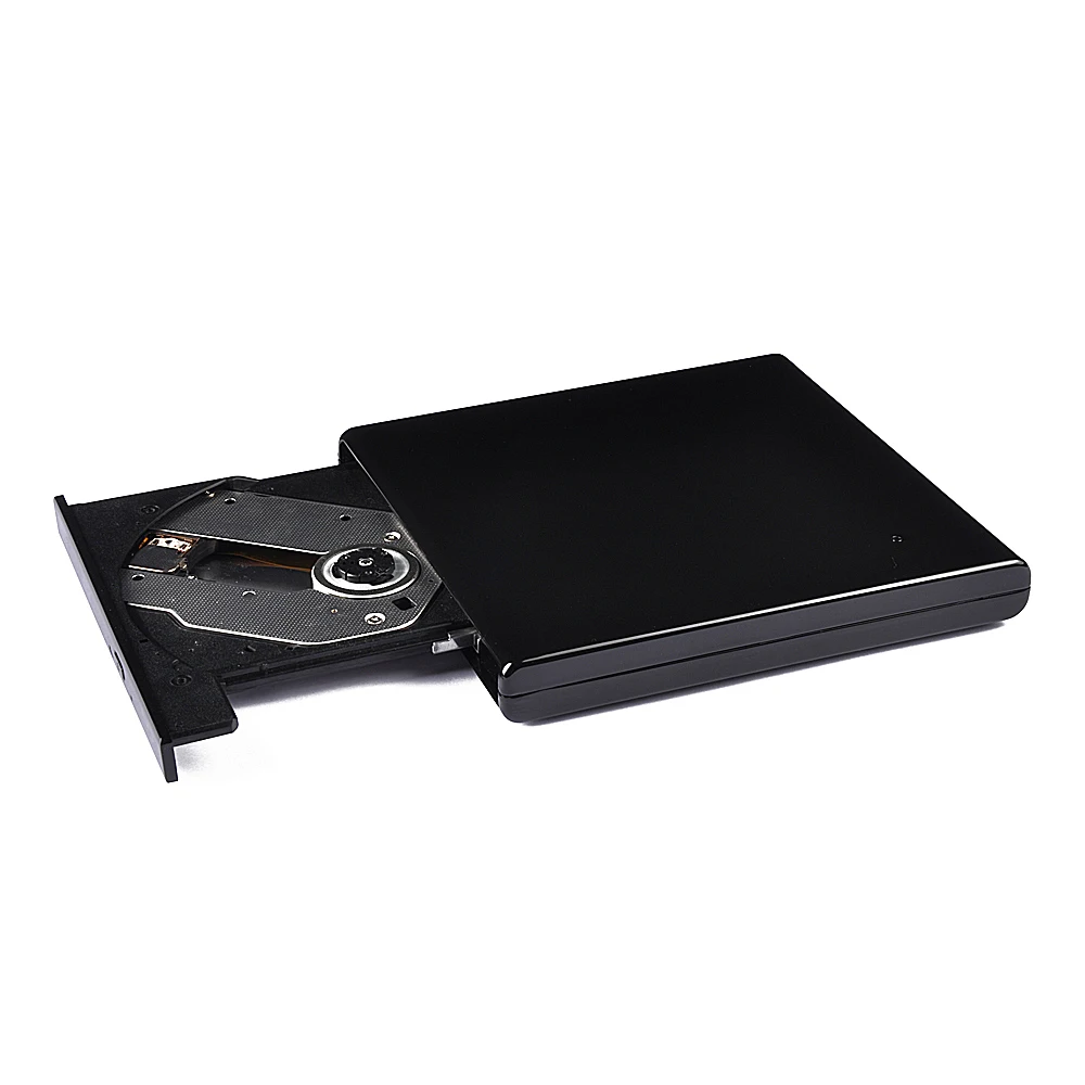 Внешний USB накопитель Deepfox 12 7 мм 2 0 устройство для записи CD DVD плееров ПК Mac