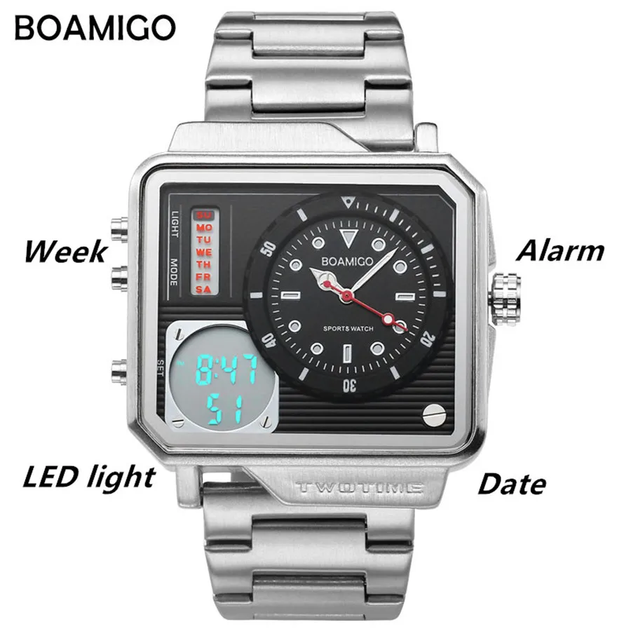 Mens-Sports-Watches-BOAMIGO-Brand-Digital-Watches-For-Men-Fashion-Rectangle-Wristwatches-30m-Waterproof-Stainless-Steel