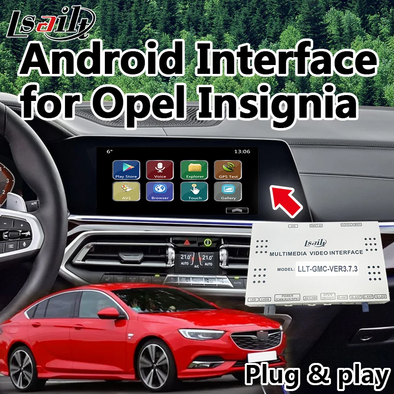 GPS навигатор CarPlay и Android для Opel Crossland X Mokka т. д. с Waze Google Play YouTube Netflix|GPS транспорта| |
