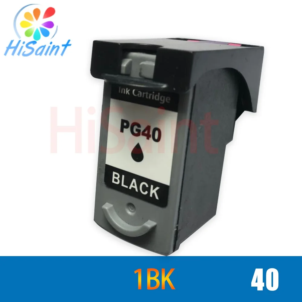 hisaint Hot sale 1 pack Compatible Ink Cartridge for Canon PG40 for Canon iP1180/iP1200/iP1300