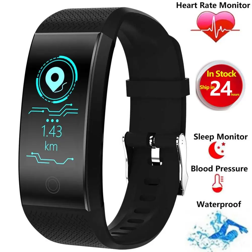 

Smart Wristband Watch Blood Pressure Activity Fitness Bracelet Waterproof Bluetooth Sports Wristbands Xiomi Xaiomi Xiami