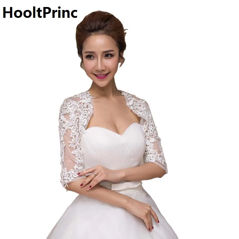 HooltPrinc Günstige Spitze Braut Bolero Hochzeit Jacke für Frauen Braut  Halb Sleeve Gestellte Wrap Shrug für Abendkleid|bolero wedding  jacket|wedding jacketlace bridal bolero - AliExpress