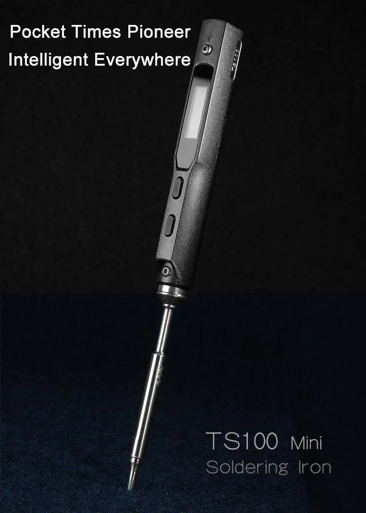 TS100+ BC2 мини умный цифровой ЖК-дисплей с регулятором регулируемой температуры электрический сварочный Утюг паяльник