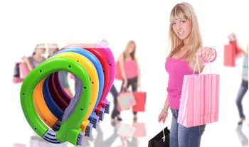 

High quality Soft Grip Shopping Grocery Bag Easy Carrier Handle Holder Handle Carrier Tool,Free shipping.