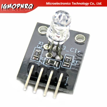 

10pcs Electronics 4pin RGB Module KY-016 Three Colors 3 Color RGB LED Sensor Module for Arduino DIY Starter Kit KY016