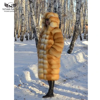 

Tatyana Furclub Natural Fur Fox Coat For Women 2018 New Jacket Genuine Leather Fashion Clothing Plus Size Palace Streetwear Full