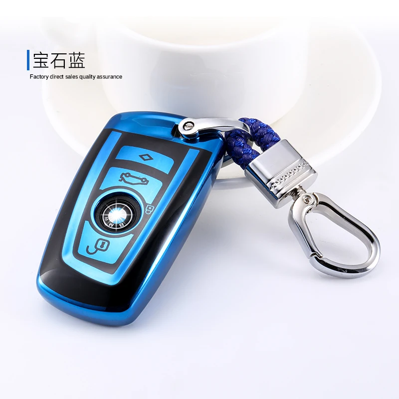 Мягкий TPU чехол для автомобиля ключей BMW 520 525 730li 740 118 320i 1 3 5 7 серия X3 X4 M3 M4 M5