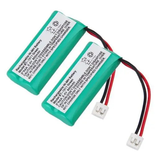 

2 pcs Cordless Phone Battery for AT&T ATT DECT 6.0 SL82218 SL82308 SL82318 SL82408