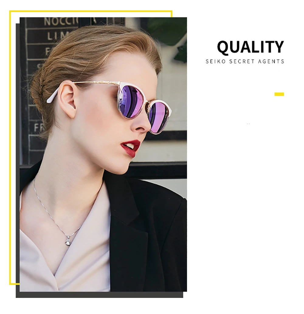Ацетатные модные поляризационные солнцезащитные очки для женщин, высокое качество, для девушек, леди, фирменный дизайн, кошачий глаз, металлические зеркальные роскошные очки