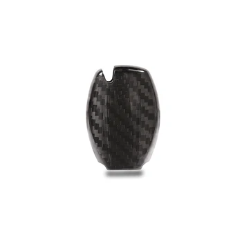 

Real Carbon Fiber Car Key Shell Cover Trim For Mercedes benz CLA GLC GLE GLA A B C E Class W117 X253 W176 W205 W213 Car Parts