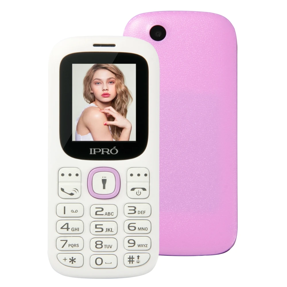 Original New IPRO I3185 Unlocked Mobile Phone SC6531DA 1 77 Inch English Spanish Portuguese GSM Dual