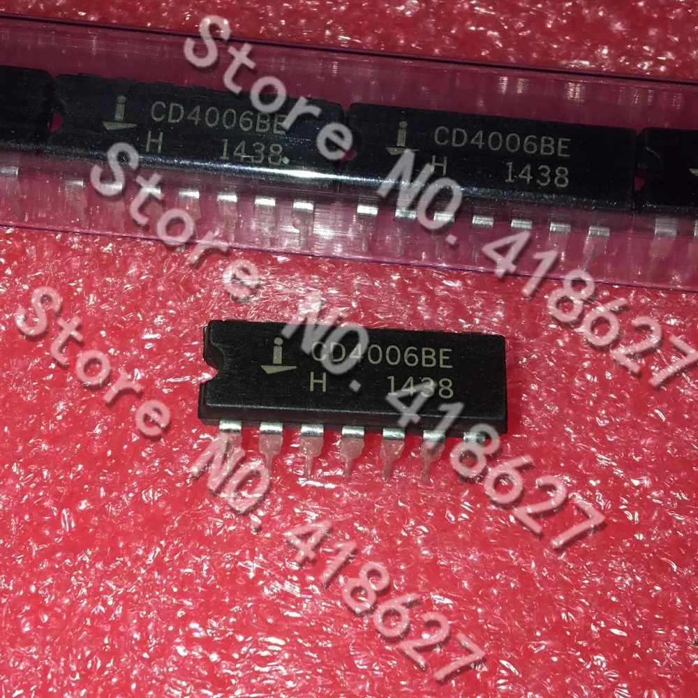 10PCS LOT CD4006BE CD4006 DIP 14 Integrated circuit IC chip
