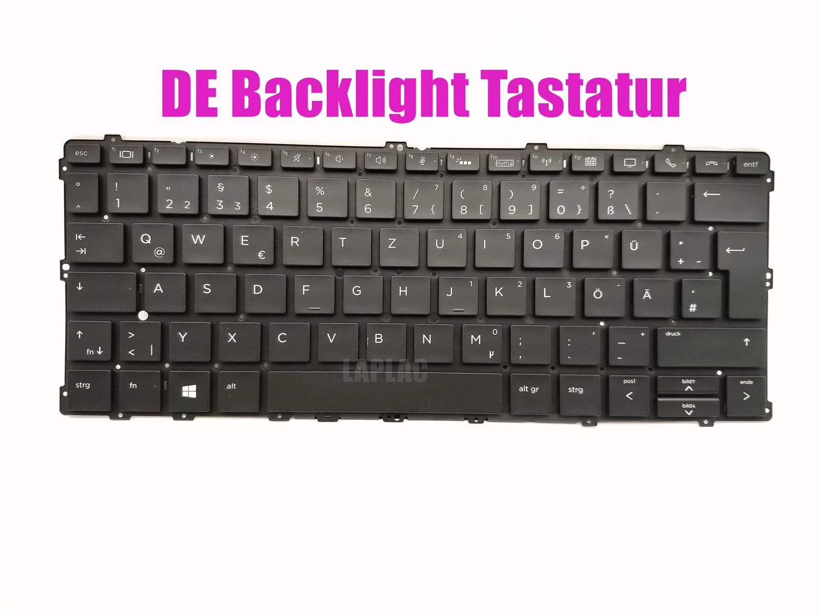 

New German black backlit keyboard for HP EliteBook x360 1030 G2 Notebook PC