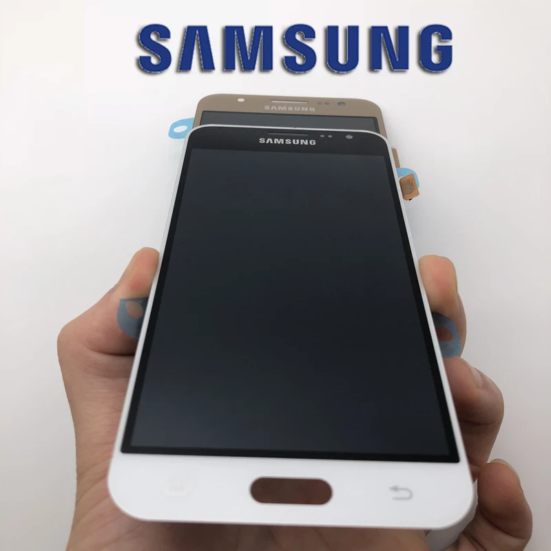 Оригинальный AMoled дисплей для Samsung Galaxy J3 2016 j320 J320F J320H J320M J320FN сенсорный ЖК с