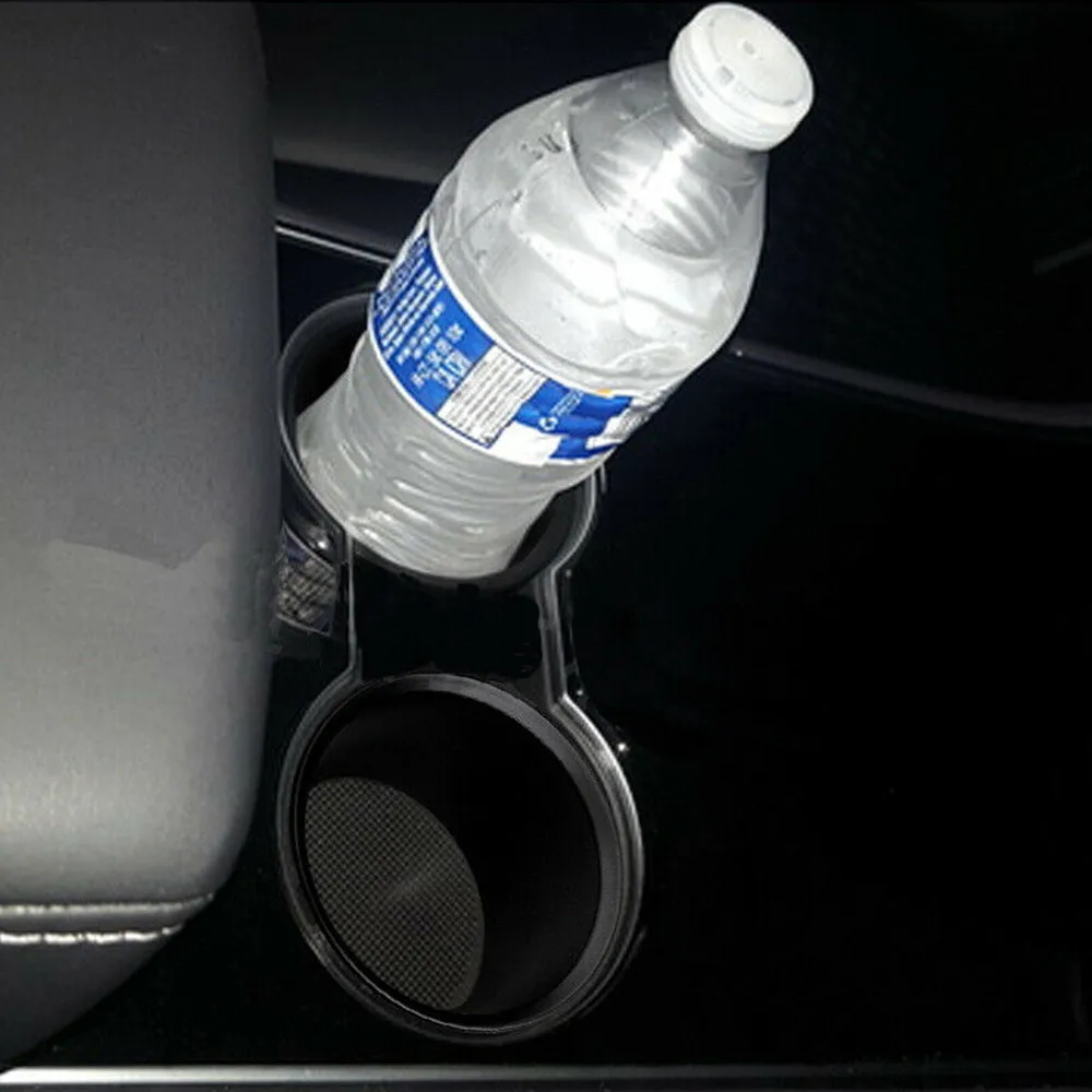 

New Car Water Cup Holder Cover Insert Expander Adapter Convenient Practical Stable Steady Durable Fit For Tesla Model 3#297405