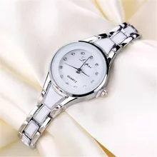 Relogio Feminino Women Bracelet Watches Alloy Crystal Women Dress Watches Gift Women Gold Fashion Luxury Quartz Wrist watches