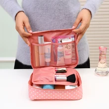 Женская мода Путешествия Туалетных Макияж Макияж Дело Cosmetic Bag Организатор Аксессуары Косметолог Тщеславие Мешок Nécessaire 22 Цветов