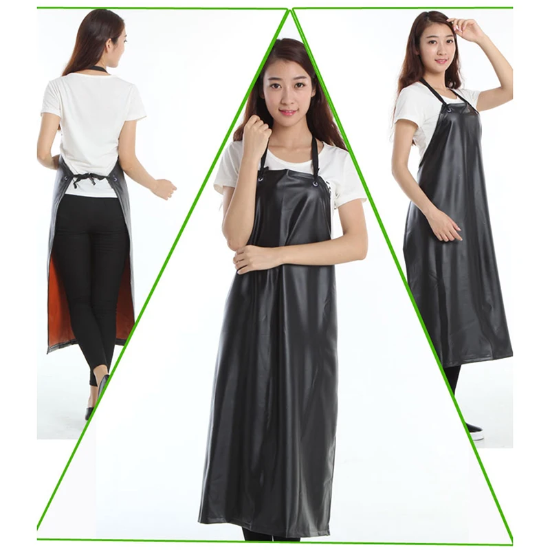 Waterproof leather apron2