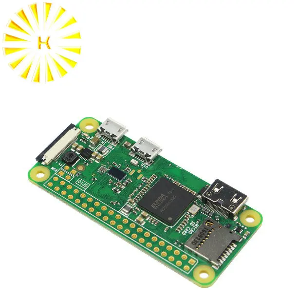 Raspberry Pi Zero W Плата 1 ГГц процессор 512 МБ ОЗУ со встроенным wifi и Bluetooth RPI 0 Вт