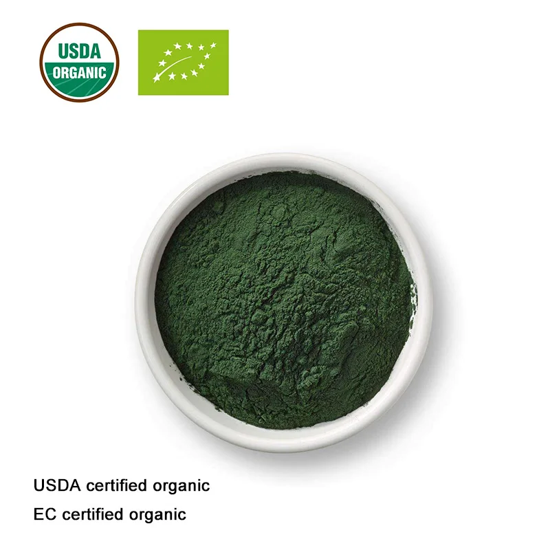 

USDA and EC Certified organic Spirulina powder Spirulina extract food grade