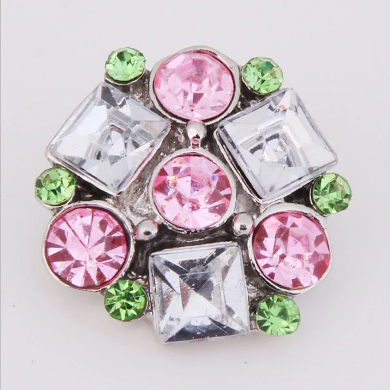 

Crystal snap 18 mm snap button for snap armband fit button bracelets NC5100