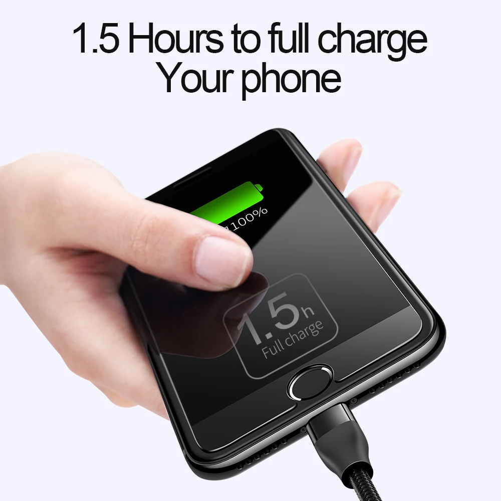 Joyroom 8-контактный кабель Lightning USB Зарядное устройство кабель для iPod Nano iPad mini Air 2 iPhone X 8 5, 6 6 s 7 плюс молния зарядный кабель