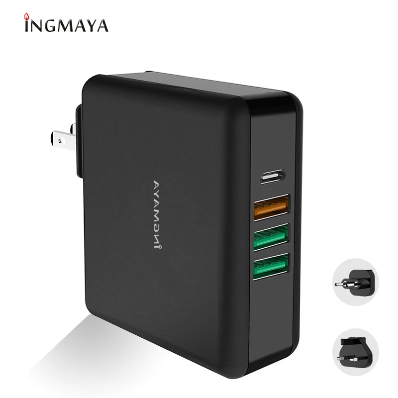 INGMAYA PD usb type C зарядное устройство 61 Вт QC 3,0 питания для iPhone iPad Macbook hp Dell ASUS Acer Samsung S10 S10+ Note 9 Huawei P30 Pro Matebook USB-C настенный адаптер