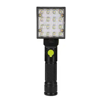 

New LED Work Light Magnet Flashlight Torch powerful led flashlight lanterna led t6 lamparas de techo usb rechargeable #4S10