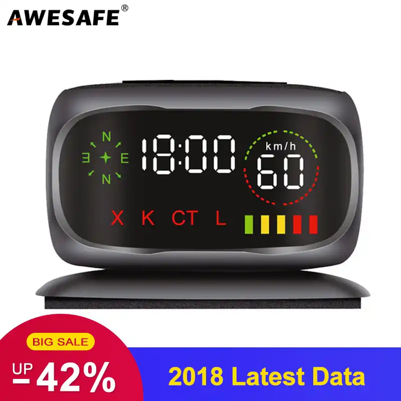 Awesafe Car Anti Radar Detector Center Console Mini Radar Detector With Gps For Russia X K Ct L 360 Degree Laser Detection Car Radar Detector Radar Detectorradar Detector With Gps Aliexpress