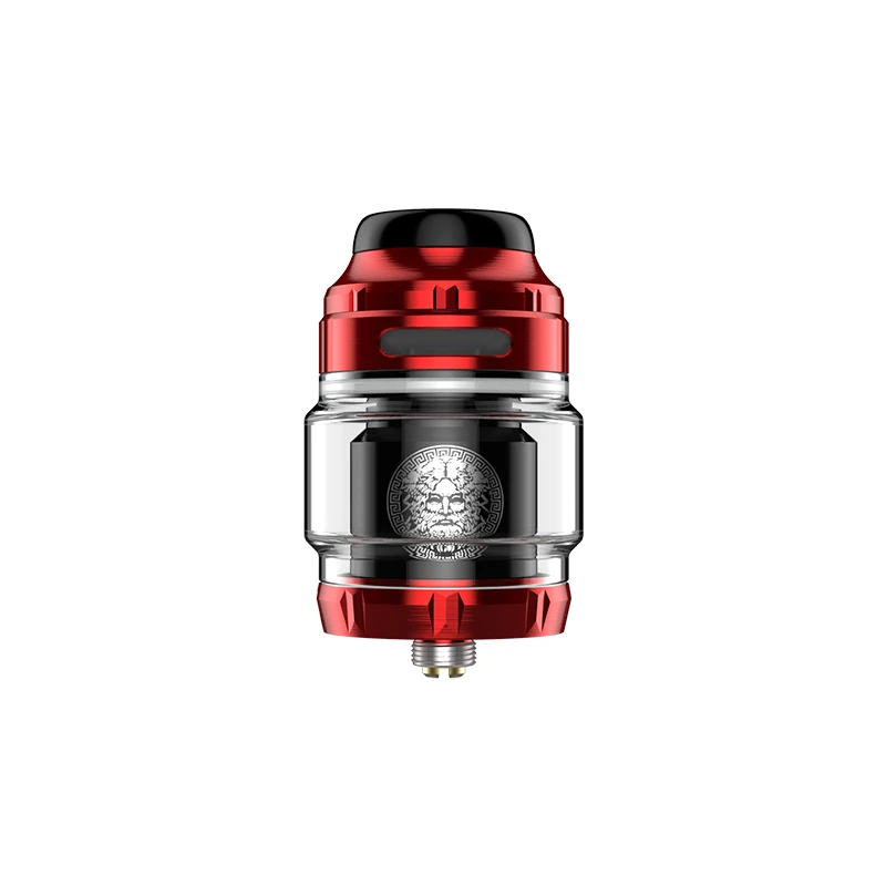 Geekvape Zeus X RTA бак 4,5 мл топ воздуха Поддержка одной двойной катушки против электронной сигареты распылитель Zeus двойной RTA Vape - Цвет: Red Black