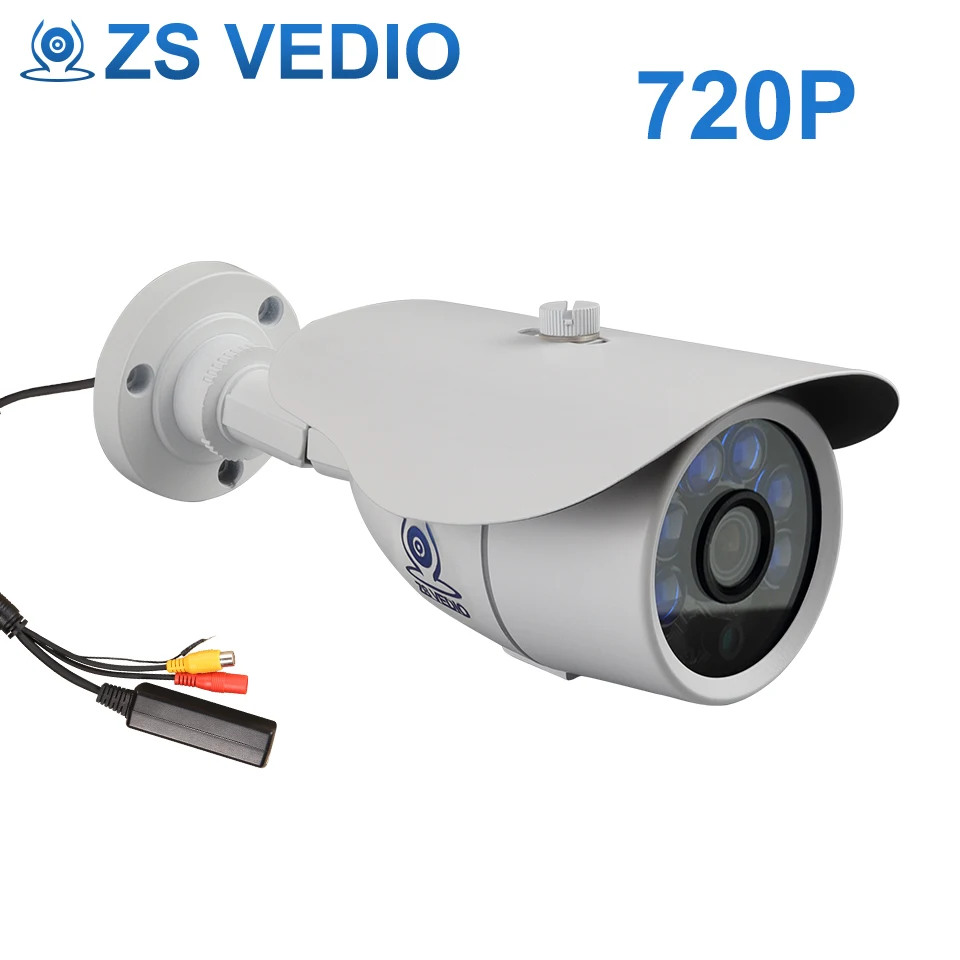 ZSVEDIO камеры наблюдения ip камера H.264 720P POE Sony Cam водонепроницаемый ИК ночного