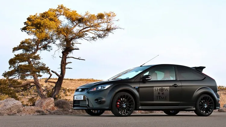 Подходит для Ford Focus RS 09-14 модифицированный Карбон волокно заднее крыло задний спойлер крыло