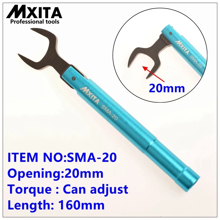 Mxita N Тип SMA динамометрический ключ RF Разъем открытие 20 мм electrommunication коаксиальный адаптер конвертер Прямо Goldplated гаечный ключ - Цвет: Other torque