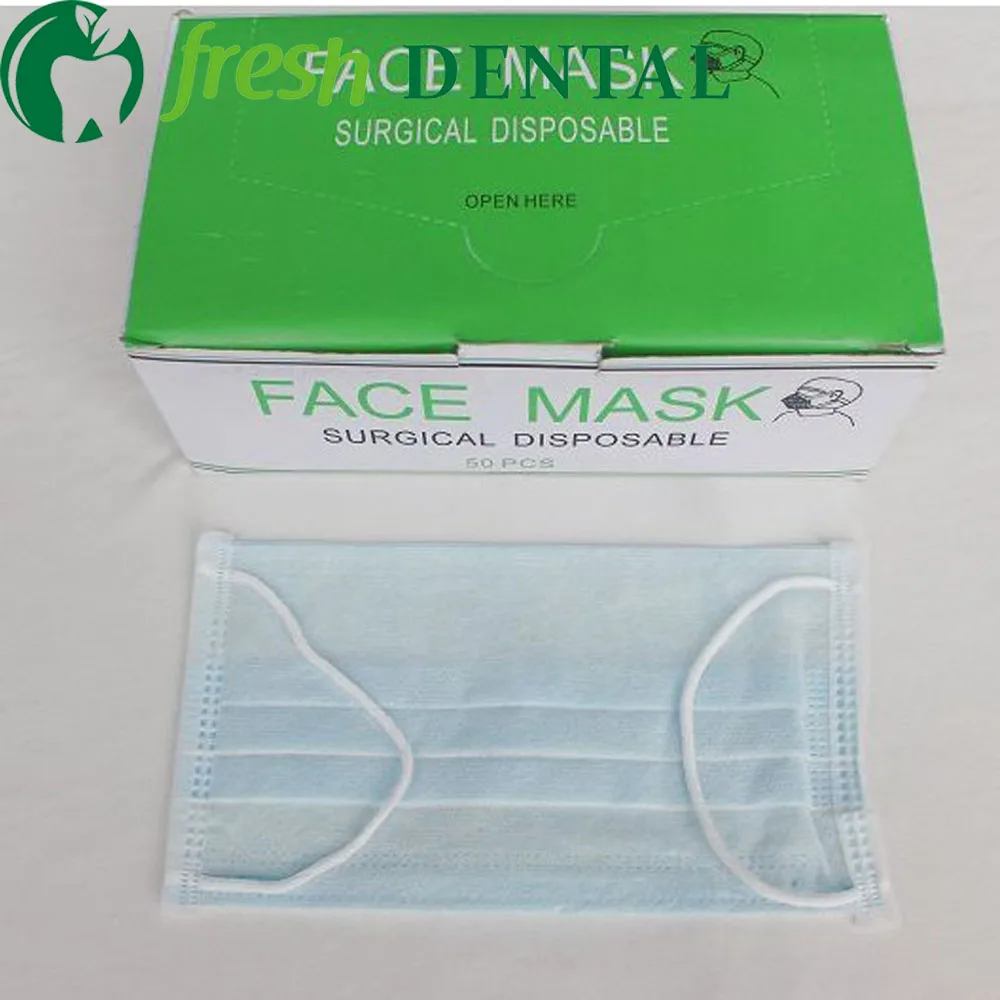 50PCS Dental Oral sterile disposable masks masks Dental Materials
