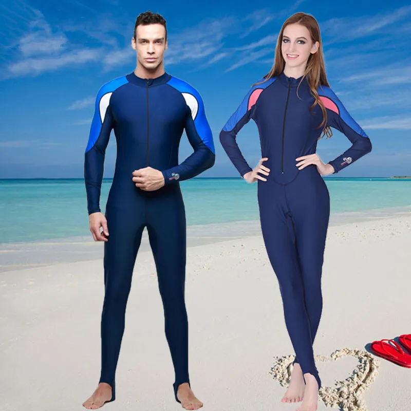 2017 Full Body Wetsuit Women Men Spearfishing Surfing Wetsuits Swimming