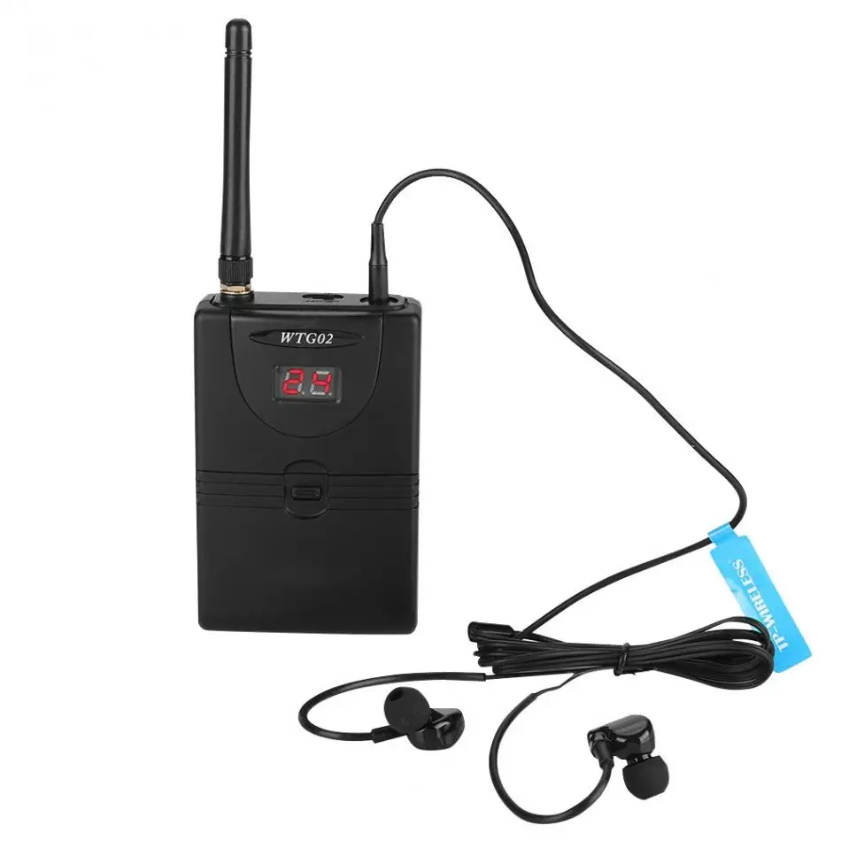WMS02 беспроводной в ухо монитор система 2,4 ГГц Профессиональный цифровой в ухо монитор на сцене аудио система