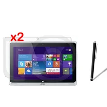 2х пленка+ 2х ткань+ 1х стилус, Антибликовая матовая защитная пленка для экрана для acer Aspire Switch 10 SW5-011-18PY