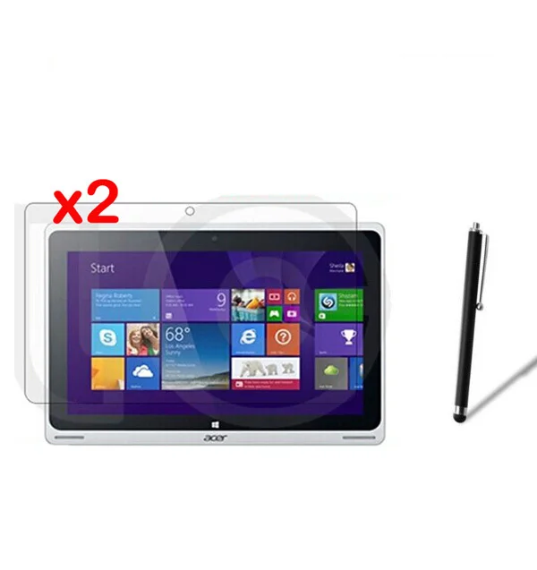 2x пленка + ткань 1x Стилус Антибликовая матовая защитная для экрана Acer Aspire Switch 10