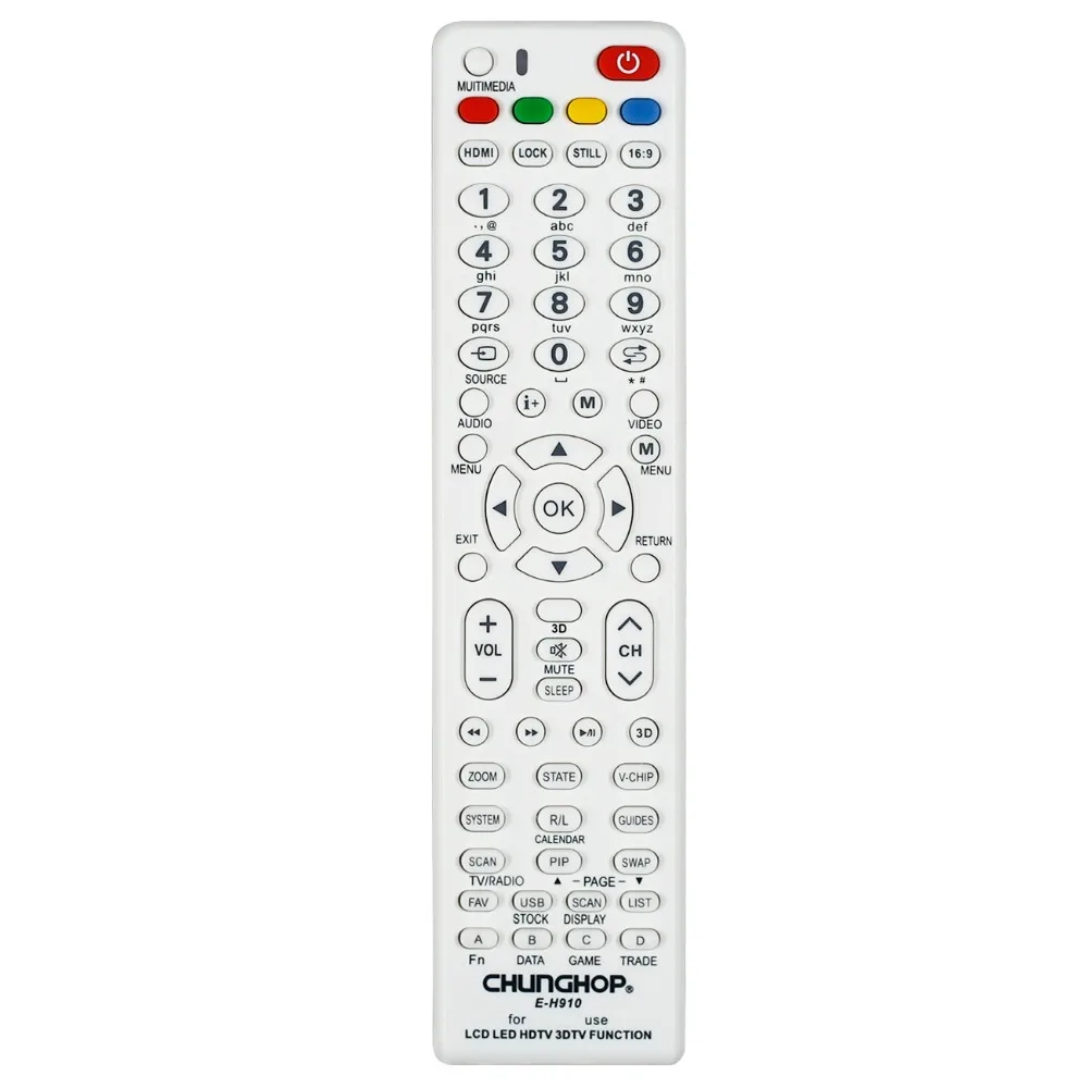 CHUNGHOP E-H910 для HaierTV дистанционного Управление HTR-D01A HTR-D3E Hfy-35g htr-d03 htr-d02a htr-299a hyf-34e htr-160a