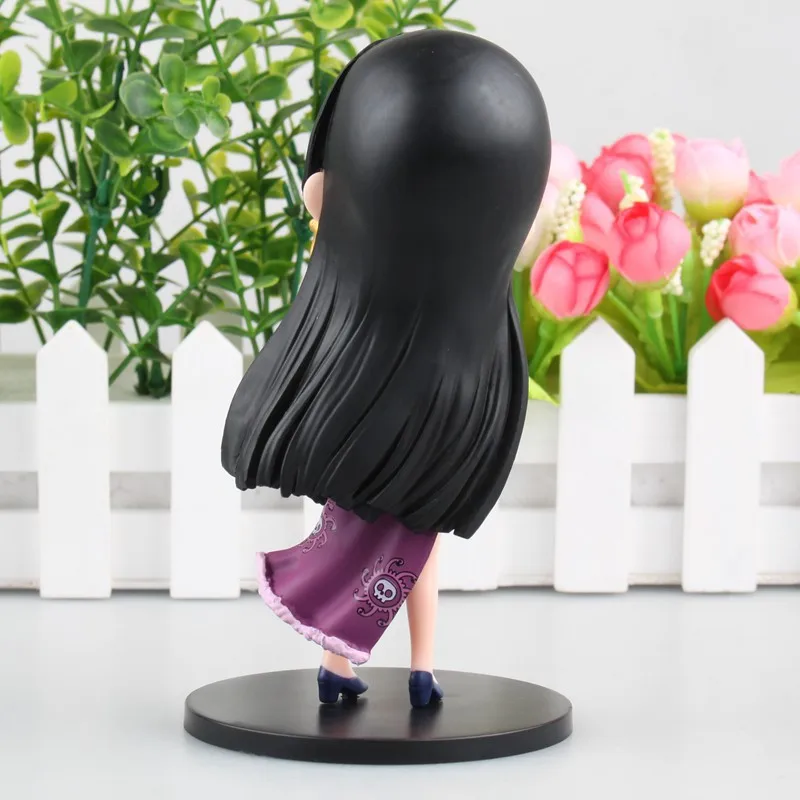 2017 New One Piece Q Posket Girls Season Special Boa Hancock PVC Action Figures Toys Kawaii Big Eyes Hancock Dolls 14cm  (25)