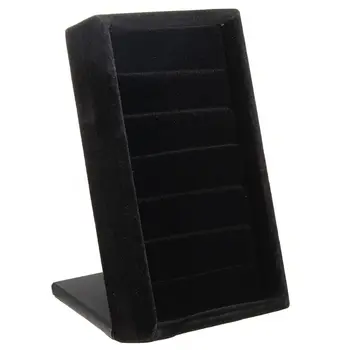 

Velvet Ring Jewellery Display Storage Shop Case Stand Earring Box Organiser