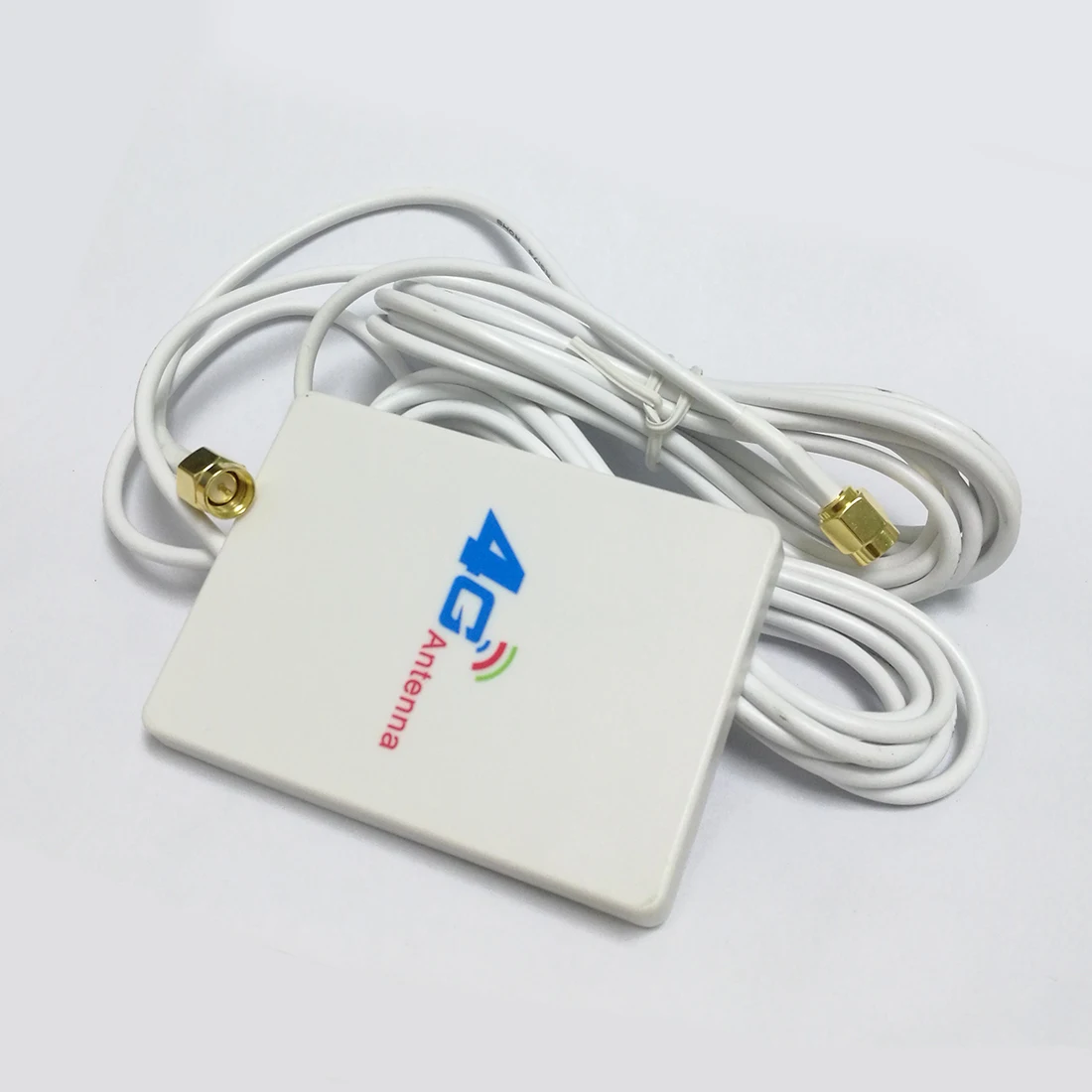4G/3g LTE антенна Wi-Fi маленькая панельная антенна 10dbi с 2 удлинительными кабелями 3 м длиной TS9/CRC9/SMA Мужской Для Huawei ZTE модем