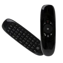 C120 Fly Air mouse 2,4G мини беспроводная клавиатура перезаряжаемый пульт дистанционного управления для ПК Android tv Box Русский Английский Испанский Арабский