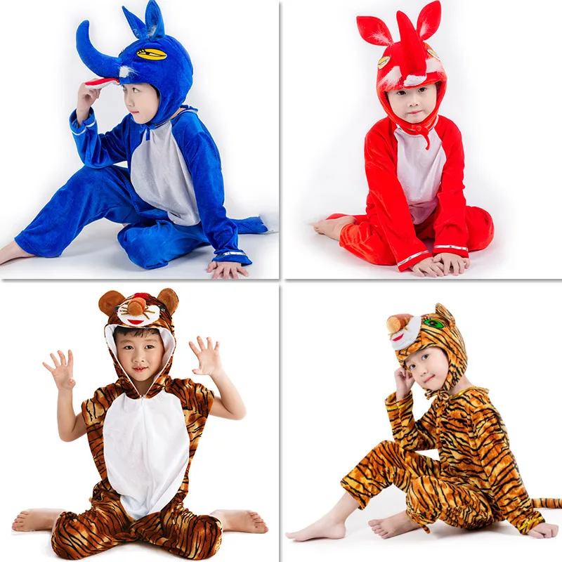 Lace Deco Pet Fox Tiger Crow Costume For Kid Children Adult Cosplay Animal Halloween Christmas Costume Jumpsuit Stage Show Party Lace Deco Pet Fox Tiger Crow Costume For Kid Children Adult Cosplay Animal Halloween Christmas Costume Jumpsuit Stage Show Party