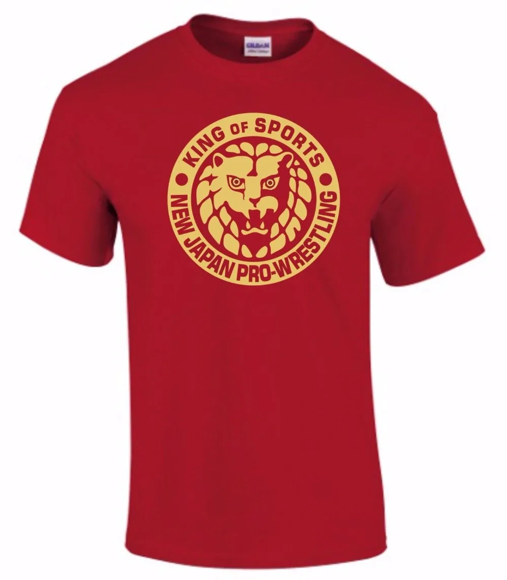 أحدث 2019 الرجال تي شيرت أزياء س الرقبة عارضة الازياء عالية الجودة جديد اليابان برو المصارعة ملك Sporter المحملة قميص أحدث 2019 الرجال تي شيرت أزياء س الرقبة عارضة الازياء عالية الجودة جديد اليابان برو المصارعة ملك Sporter المحملة قميص