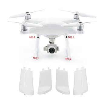 

4pcs Phantom 4 Original Replacement Parts Landing Gear Leg Cover Foot Rack Case Buckle for DJI Phantom 4