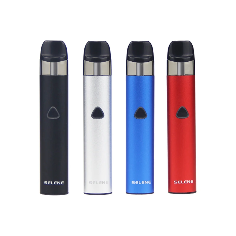 

ATVS Selene Pod Vape Electronic Cigarette 12W Box Mod E Cigarette 300mah Battery 1.0ml Pods System Vaporizer Vaper For Thick Oil