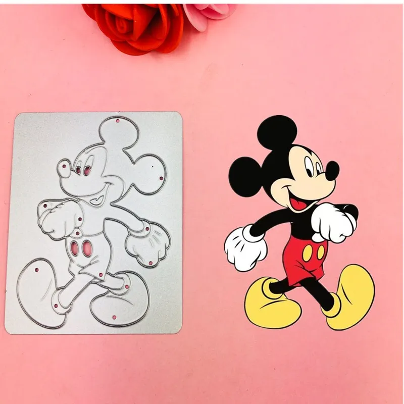 

Mickey Bow Ear Cutting Dies Stencils for DIY Scrapbooking/photo album Decorative Embossing DIY Paper Cards